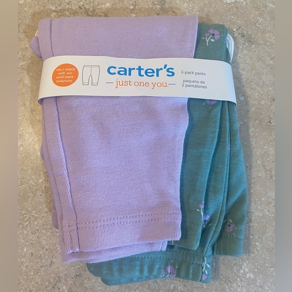 Carter's Other - Carter's Kids' Pants 2-Pack - Purple and Green